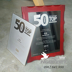 Kỷ niệm chương gỗ đồng Ngọc Việt